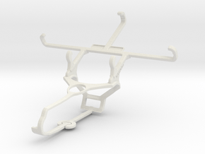 Controller mount for Steam & Lava A59 - Front in White Natural Versatile Plastic