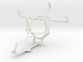 Controller mount for Steam & Lava Flair E2 - Front in White Natural Versatile Plastic