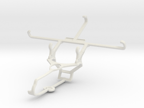 Controller mount for Steam & Lava X50 - Front in White Natural Versatile Plastic
