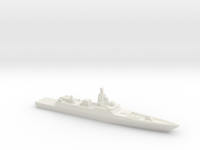 Admiral Gorshkov-class frigate, 1/2400 in White Natural Versatile Plastic