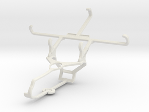 Controller mount for Steam & LG AKA - Front in White Natural Versatile Plastic
