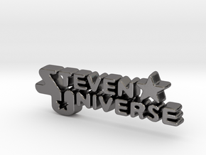 Steven Universe Logo in Polished Nickel Steel