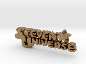 Steven Universe Logo in Natural Brass