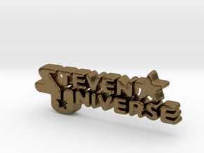 Steven Universe Logo in Natural Bronze