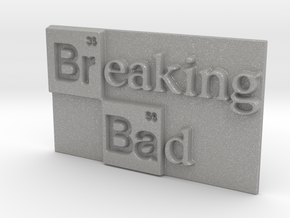 Breaking Bad Logo in Aluminum