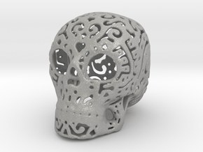 Skull Fine Pattern in Aluminum