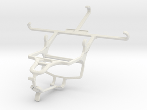 Controller mount for PS4 & LG X screen in White Natural Versatile Plastic