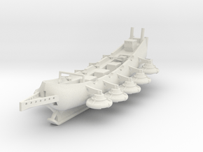 Flying Galleon (Production Version) in White Natural Versatile Plastic: 1:700