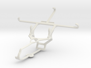 Controller mount for Steam & Oppo R7 lite - Front in White Natural Versatile Plastic