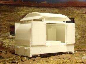 b-1-35-Protected-simplex-both-doors-open-plus-spud in White Natural Versatile Plastic