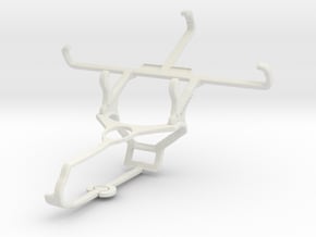Controller mount for Steam & Philips S309 - Front in White Natural Versatile Plastic