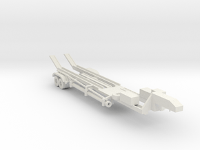 019A Trailer for X-3 Stiletto in White Natural Versatile Plastic