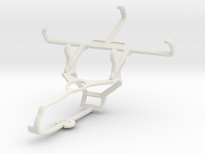 Controller mount for Steam & Samsung Galaxy V Plus in White Natural Versatile Plastic