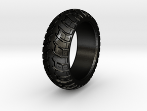 K60 - Tire ring in Matte Black Steel: 4 / 46.5