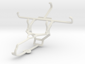 Controller mount for Steam & verykool s4007 Leo IV in White Natural Versatile Plastic