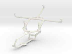 Controller mount for Steam & verykool s5020 Giant  in White Natural Versatile Plastic