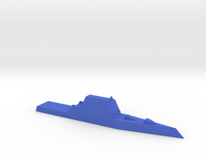 1/1200 Zumwalt in Blue Processed Versatile Plastic