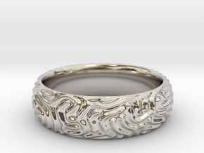 Reaction Diffusion Ring in Rhodium Plated Brass: 8 / 56.75