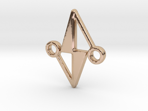 SMC-8 in 14k Rose Gold Plated Brass