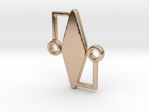 SMC-11 in 14k Rose Gold Plated Brass