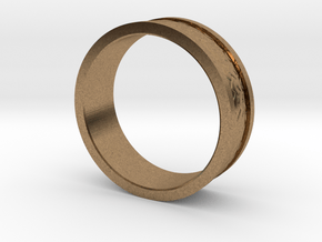 Dragon Scale Band in Natural Brass: 7.25 / 54.625