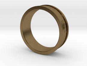 Dragon Scale Band in Natural Bronze: 7.25 / 54.625