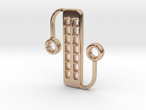 SMC-19 in 14k Rose Gold Plated Brass