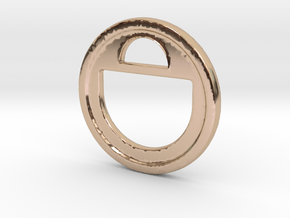 EGH-3 in 14k Rose Gold Plated Brass