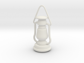 1/6 Lantern miniature/pendant in White Natural Versatile Plastic