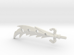 Sword Of Plundarr: Bionicle Edition in White Natural Versatile Plastic