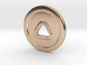 CT-N in 14k Rose Gold Plated Brass