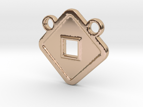 DS-CH in 14k Rose Gold Plated Brass