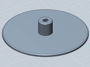 Film Plate : Super8 format for 50 foot (15 metre)  in White Natural Versatile Plastic