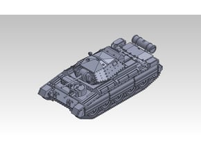 1/87 Cruiser Tank CRUSADER MkI / II in Smooth Fine Detail Plastic
