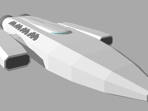 Prometheus-Class Escort Carrier in Tan Fine Detail Plastic