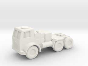 1/144 Scale Leyland Hippo 19H Tractor in White Natural Versatile Plastic
