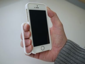 secureGrip for iPhone 5/5s in White Natural Versatile Plastic