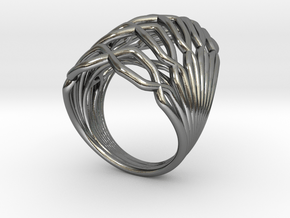 Echo.G Ring in Polished Silver