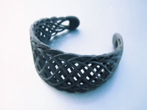 Echo.C Bracelet in Matte Black Steel