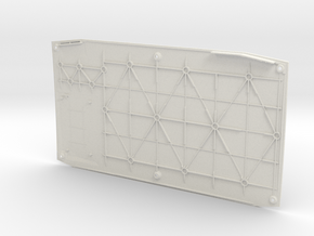 NUC Customizable 3D Printed Cover in White Natural Versatile Plastic