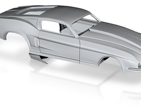 1/24 67 Pro Mod Mustang GT in Tan Fine Detail Plastic