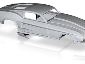 1/32 67 Pro Mod Mustang GT in Tan Fine Detail Plastic