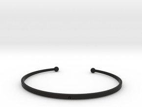 Bracelet in Black Natural Versatile Plastic