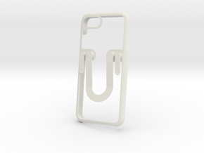 Iphone 7 Case - Hold Hang Card - Free Hand in Orange Processed Versatile Plastic
