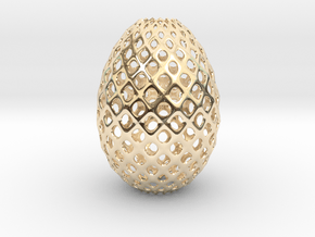 Egg Round in 14K Yellow Gold