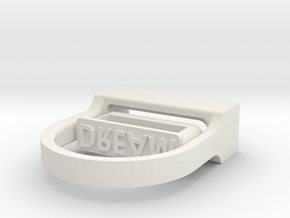 Dreamer Ring + Dream Chamber FULL set Dia19mm in White Natural Versatile Plastic