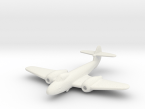 Gloster Meteor F.3 in White Natural Versatile Plastic: 1:200