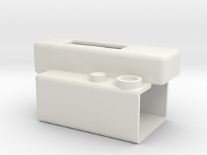 LaForge IR Remote Holder V2.1 in White Natural Versatile Plastic
