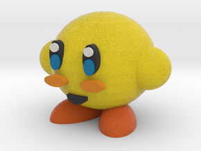 Yellow Kirby in Full Color Sandstone