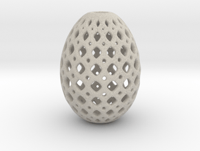 Designer Egg 16 Smooth 1 in Natural Sandstone